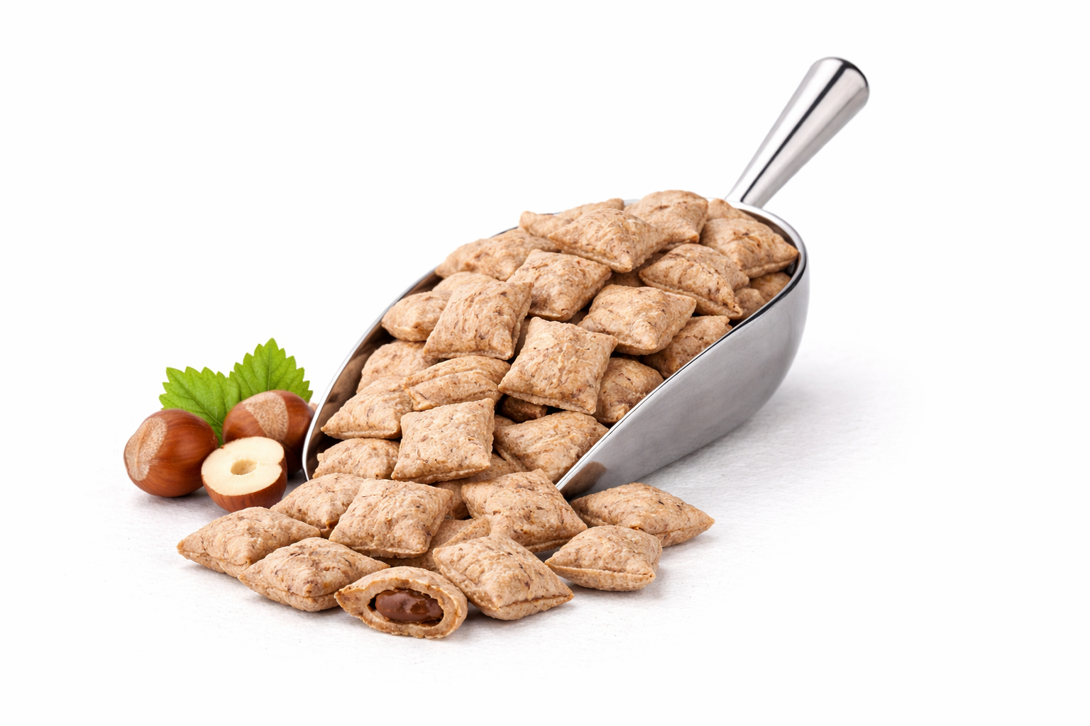 Almohaditas Rellenas con Avellanas (Por 150 g)