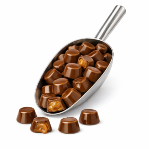 Redondelas Rellenas Maní y Dulce de Leche (Por 500 g)