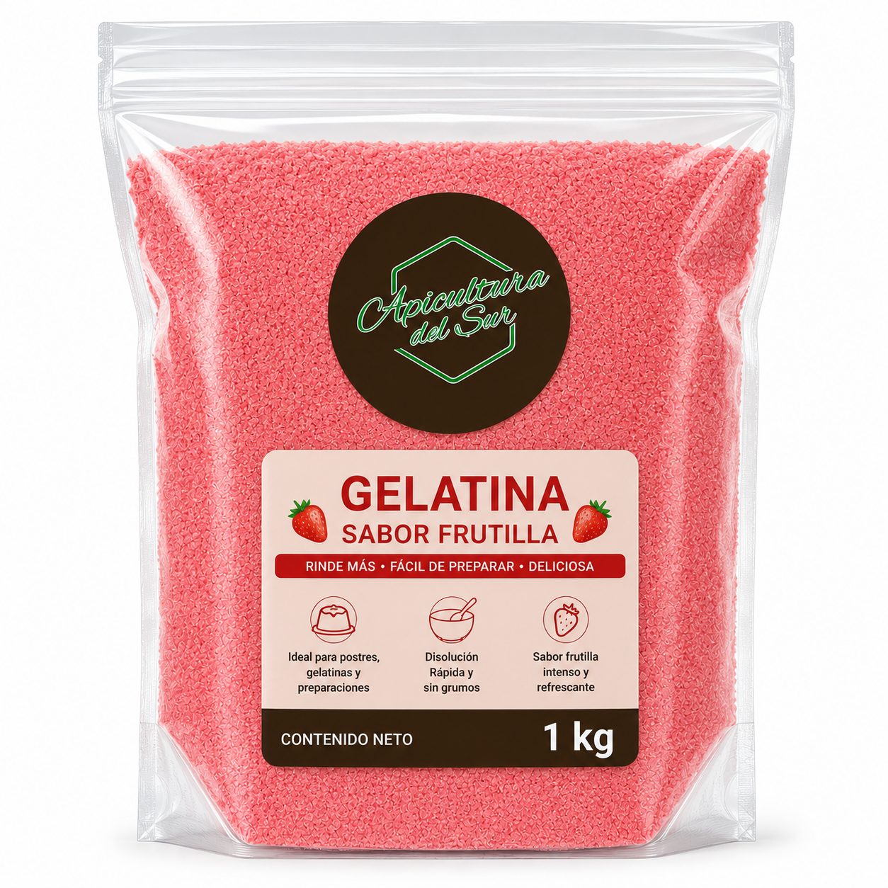 Gelatina con Sabor (Por 1 kg) - Imagen 4