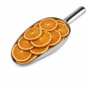 Naranja en Rodajas Deshidratadas (Por 50 g)