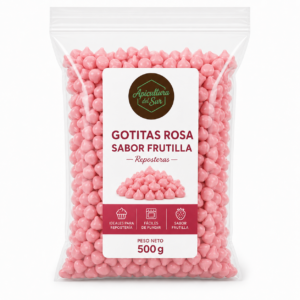 Gotas de Frutilla Reposteras (Por 500 g)